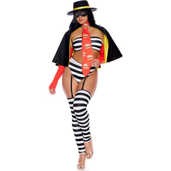 Burger Bandit Sexy Character Costume