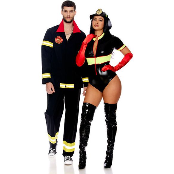 Where's The Fire Men's Firefighter Costume