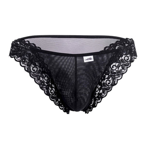 Mesh-Lace Thongs