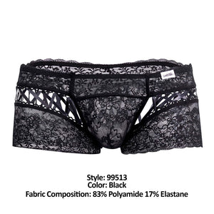 Lace-Satin Trunks