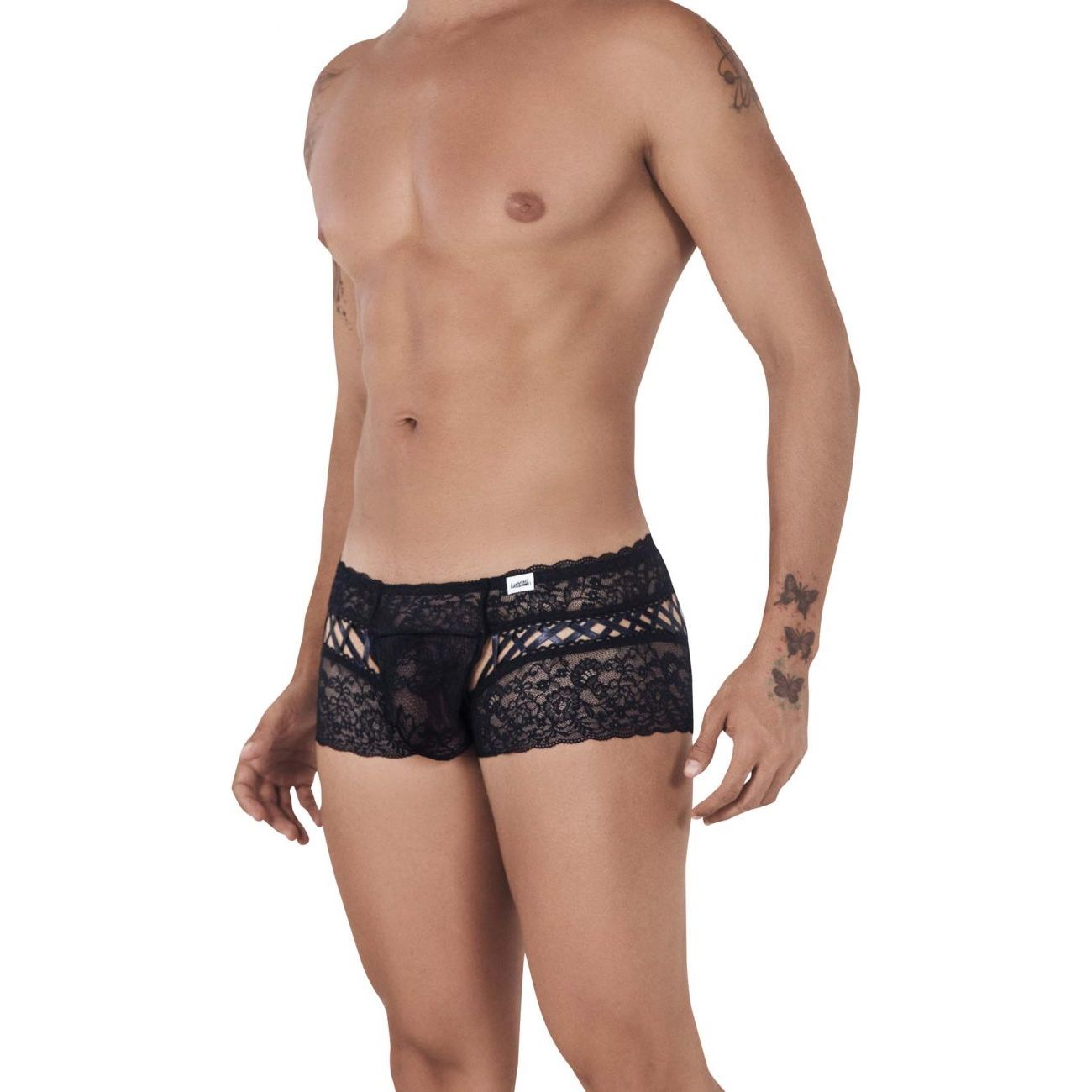 Lace-Satin Trunks