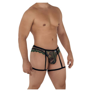 Garter Camo Thongs