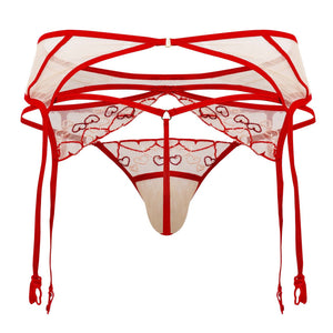 Mesh Garter G-String