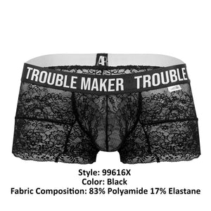 Trouble Maker Lace Trunks