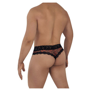 Mesh-Lace Thongs