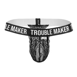 Trouble Maker Lace Thongs