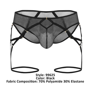 Mesh Garter Briefs