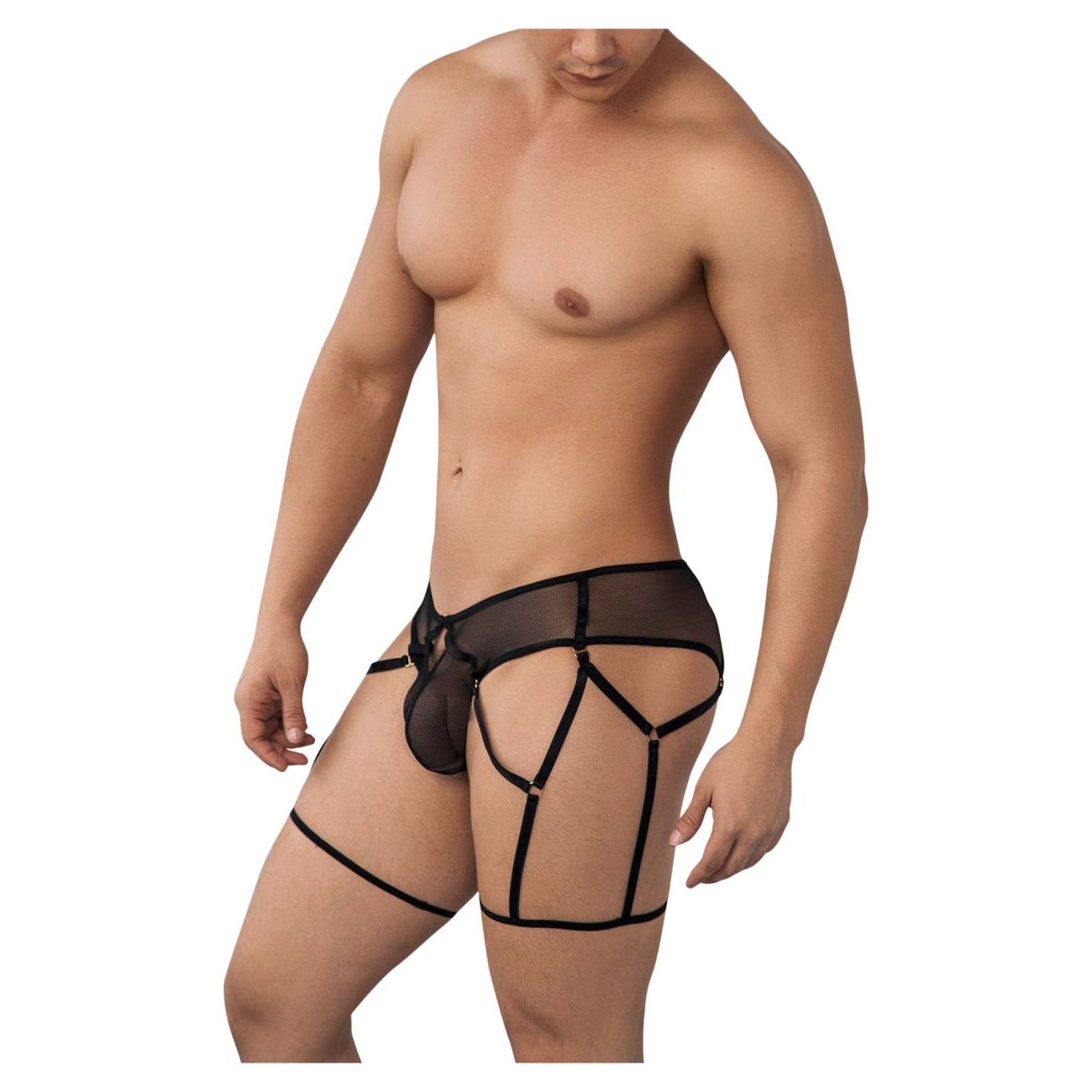 Mesh Garter Briefs