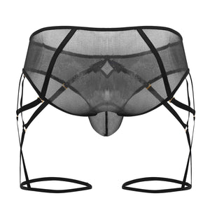 Mesh Garter Briefs