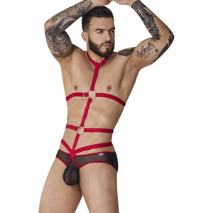 PIK 1084 Lips Harness Briefs