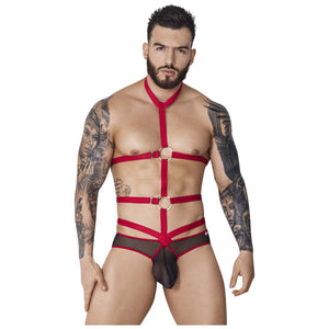 PIK 1084 Lips Harness Briefs