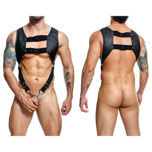 DNGEON Croptop Cockring Harness