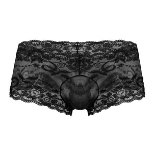 Sassy Lace Mini Short Sheer Pouch