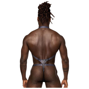 S-naked Shoulder Sling Harness Thong