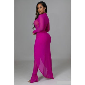 Magenta Me Jumpsuit